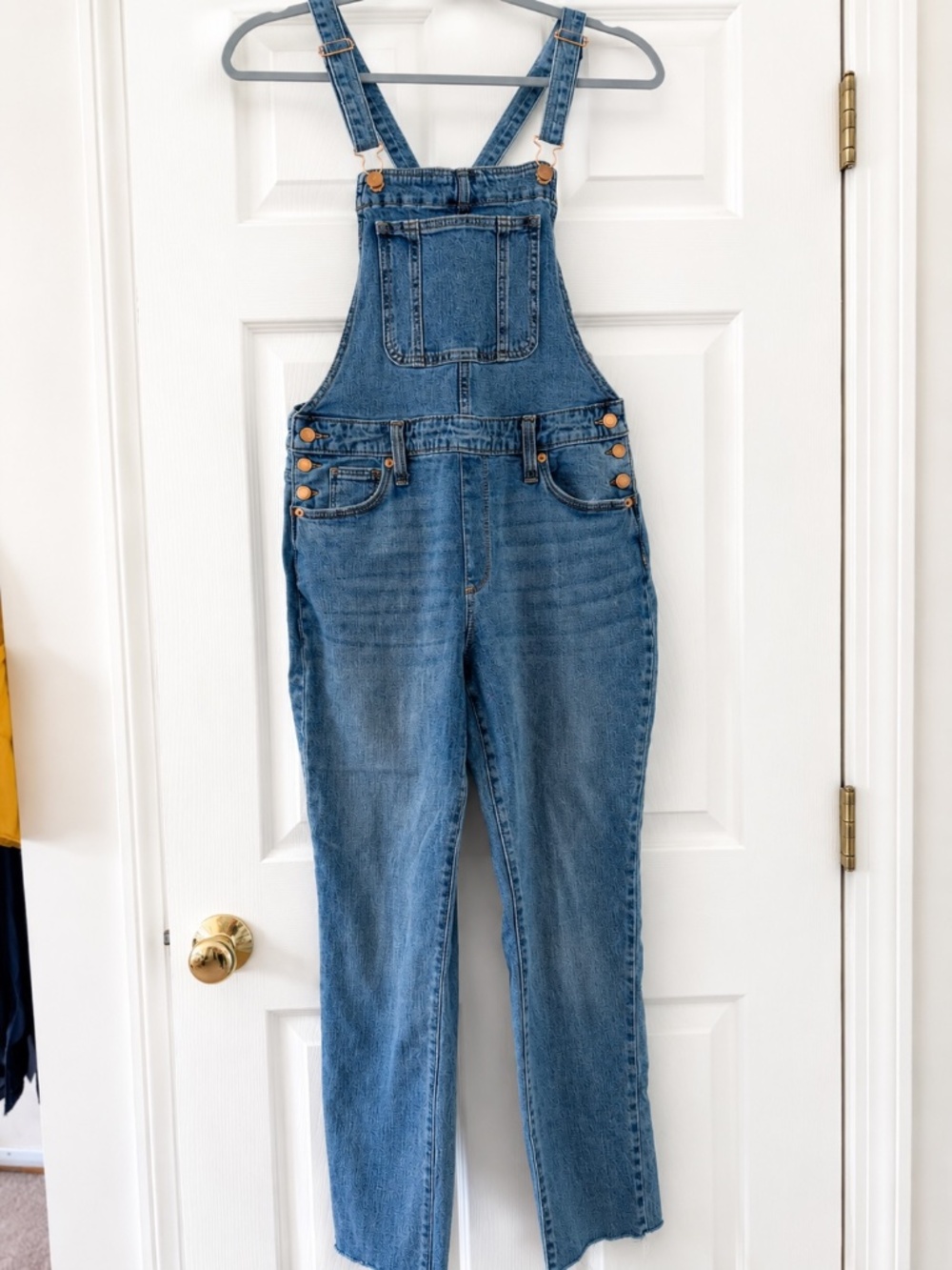 Womens Universal Thread Denim Overalls Blue Jean Bib Overalls Size 6